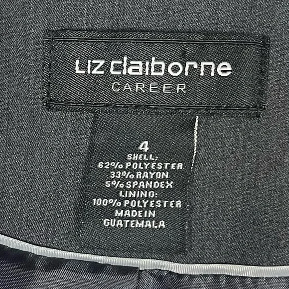 Liz Claiborne Career Women’s Blazer Jacket – Size 4 - Picture 3 of 6